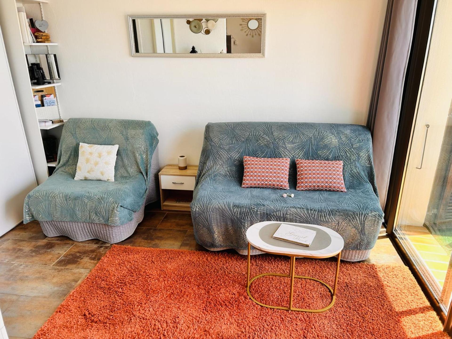 Studio Pool House Vue Mer Panoramique Amazing Sea View Wifi Linge Linen Inclut Aircondition ラ・クロワ・ヴァルメ エクステリア 写真